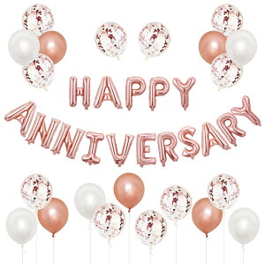 BTZO ���D �o���[�� ����t�� ���� HAPPY ANNIVERSARY �A�j�o�[�T���[ �L�O�� ���� �o�����^�C�� �T�v���C�Y �f�R���[�V���� �p�[�e�B�[ �a���� ������ ������� ���j�� ���[�Y�S�[���h �z���C�g �Z