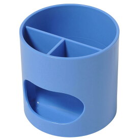 PLUS(プラス) ペン立て ウィッティ・パーティ ブルー WP-110N 30-756