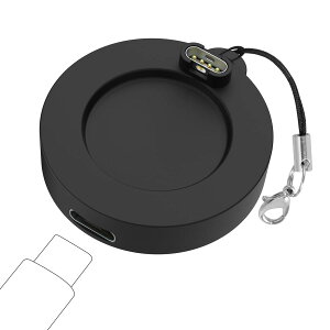 MoKo �K�[�~���p �[�d�A�_�v�^ Fenix8/7/6/5/Vivoactive6/5/4/3/Venu4/3/2/Forerunner970/570/965/265/165/Instinct3/2/Epix/ApproachS70/S60 usb-c����K�[�~���[�d��� �ϊ��A�_�v�^ �X�}�[�g�E�H�b�`�[�d�X�^���h TYPE-C�[�d