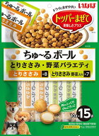 いなば ちゅ～るボール とりささみ・野菜バラエティ 10g×15袋