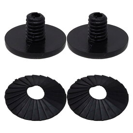 BaySedy ミニ傘用石突 オスタイプ 細6mm 三つ折り手開き折りたたみ傘用: 折り畳み傘先端ネジ 傘 雨具 傘修理用品 - 折りたたみ傘 修理パーツ - 傘アクセサリー 2個セット