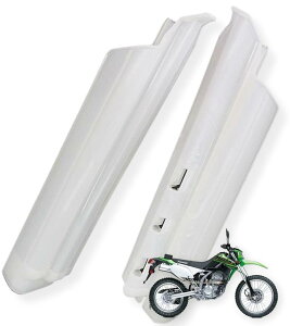 (�A�E�v��) �o�C�N �ėp �t�����g �t�H�[�N �K�[�h �J�o�[ ���E�Z�b�g KDX125 KDX200 KDX250 KLX250 D�g���b�J�[ �I�[�g�o�C (�� �z���C�g)