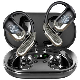 イヤホンAI翻訳機 双方向同時通訳 高精度 通訳機 軽量 144言語対応 音楽・通話対応 指向性ノイズ低減 ハンズフリートーク 音声翻訳機 ワイヤレスイヤホン 耳掛け式 翻訳機 数字LEDディスプレイ 音漏れ抑制 EDR技術 Hi-Fi音質 防水 80時間連続再生 Bluetooth5.4 接続 専用アプ