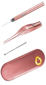 デュエットハウス ベビーM講師推薦 耳かき 耳掃除 LED ライト USB充電式 ピンセット付 親子両用