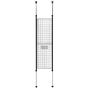 RP(YAMAZEN) ˂ p[e[V (C[^Cv) 45×s5×166.5-295.5cm (tbN4t) Ǌ| [ ǖʎ[ V Ԏd؂ gi ubN SP-45(MBK)