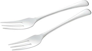 下村企販 パスタフォーク 2本組 【日本製】 食洗機対応 ピカピカのミラー仕上げ シンプルなデザイン 巻きやすい 全長19cm ステンレス ステータス 燕三条 38684