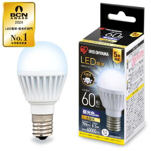 �A�C���X�I�[���} LED�d�� �������a17mm �L�z�� 60W�`���� �����F �����Ή� LDA7D-G-E17-6T6