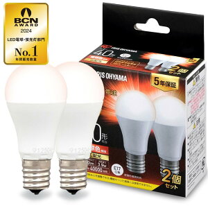 �yE17�z�A�C���X�I�[���} LED�d�� 40W�` �d���F �������a17mm �L�z�� �` 2�p�b�N 440? �����Ή� LDA4L-G-E17-4T62P