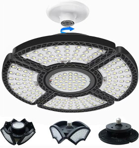 Batone �K���[�W���C�g 180W LED�V�[�����O���C�g �y���_����Ɠ��K���[�W led 5���� �ȃG�l 6500K PSE�F�؍ς� �ό`�\�V��Ɩ� �J�[�|�[�g ���[�N�V���b�v �V��Ɩ� �Ɩ� ��t�ȒP �H���s�v �p�x