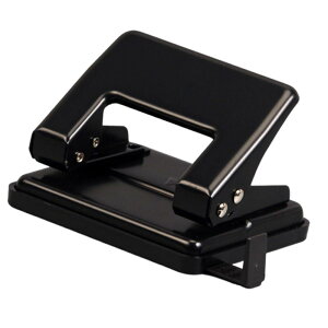 TIANTHH 穴あけパンチ 2穴 ハンディ 最大20枚 穴径6mm U型刃 小型 用紙サイズガイド付 コンパクト収納 事務用品 家庭用 ルーズリーフ 手帳用 卓上パンチャー