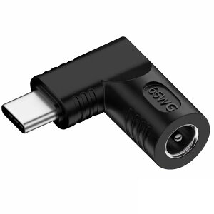 m[gp\R[dType-Cɕϊ Type-C USB PD 65WRo[^[ dϊA_v^[ 5.5×2.1mm vO Ή m[gPC [dA_v^[ gK[vO USB^CvC DCvO