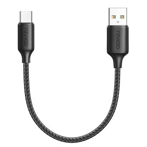 RAVIAD USB Type C �P�[�u���y30cm�z�^�C�vc �P�[�u�� 3A �}���[�d QuickCharge3.0�Ή� USB2.0�K�i USB-A to USB-C �R�[�h ���ϋv�i�C�����҂� i Phone 16/15Pro MAX, iPad Pro, Galaxy S24/S23/S22/S21/S20, Sony, Xiaomi, H u a w e i, Pi