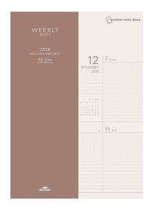 CC 蒠 2026 XPW[ VXem[g_CA[ EB[N[ ubN B5 RFDR261032025N 12n܂