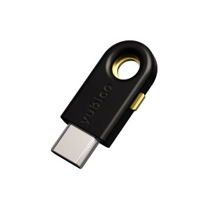 Yubico - YubiKey 5C - USB-C - 2�t�@�N�^�[�F�؃Z�L�����e�B�L�[