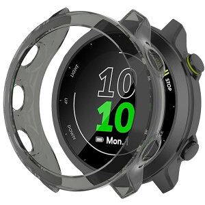 FINON for Garmin ForeAthlete 55 �p �P�[�X �o���p�[�P�[�X �y�� �ȈՒE�� �V���v�� �ȈՃp�b�P�[�W (�N���A�u���b�N)