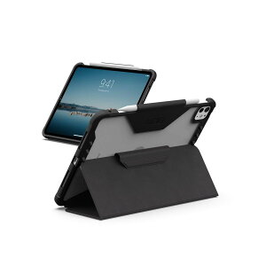UAG iPad Pro 11�C���` M5 M4 �P�[�X PLYO LT �A�C�X/�u���b�N ���{���@�K�� �� �X�i UAG-IPDP11M5-YLT-IB