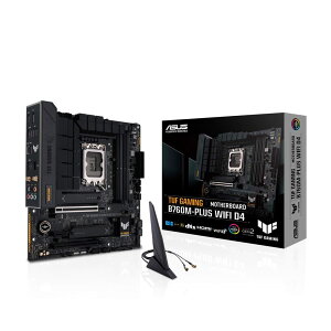 ASUS INTEL ��13.12���� LGA1700 �Ή� B760M ���� �}�U�\�{�[�h TUF GAMING B760M-PLUS WIFI D4 / �������@�K�� �� �X�i Micro ATX