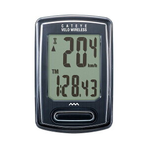 �L���b�g�A�C(CAT EYE) �T�C�N���R���s���[�^�[ VELO WIRELE SS �u���b�N CC-VT230W �X�s �[�h ���[ �^�[ ���]��