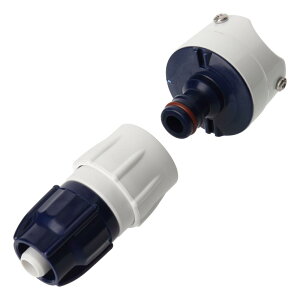 アイリスオーヤマ(IRIS OHYAMA) ホース パーツ 蛇口口金ワンタッチコネクター φ12-φ15 マリンブルー SGP-103SD