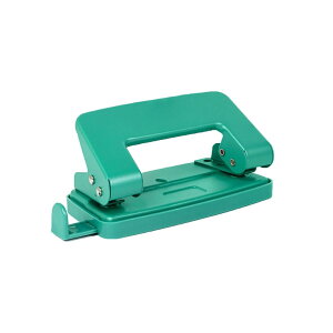 穴あけ器 小型 穴あけパ ンチ 6 mm 2穴ペーパーパ ンチ 10枚 軽あけパ ンチ 金属穴あけ器 事務器 オフ ィス ホーム用品用 (グリーン)