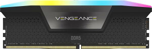 CORSAIR VENGEANCE RGB DDR5 16GB�i16GB×1�j�ő� 5200MHz�Ή� Intel RAM