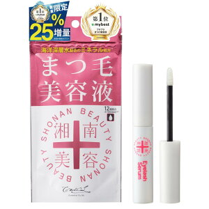 【期間限定 増量版】湘南美容まつ毛美容 液 オイルフリー 透明 5mL (x 1) 海洋深層水 眉毛 まゆげOK まつげ美容液 まつ毛パーマ ミネラル処方 天然成分 日本製