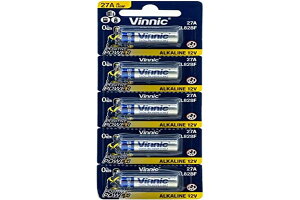 Vinnic 27A 12V �A���J���d�r 5���V�[�g ����0% �L�[���X�p �yL828F�݊��z
