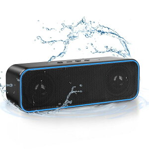 Bluetooth �X�s�[�J�[ �u���[�g�D �[�X�X�s�[�J�[ IPX7�h�� ���C�����X�X�s�[�J�[ TWS�Ή� �|�[�^�u�� ���o�C�� Bluetooth5.0 /TF�J�[�h/AUX�Ή�/�}�C�N���� USB Type-C�[�d �n���Y�t���[�ʘb