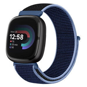 Huamanlou �R���p�`�u�� Fitbit versa 4/Fitbit versa 3/Fitbit Sense 2 Fitbit Sense �o���h�A�i�C�����X�|�[�c�o���h�u���X���b�g�ʋC�����߉\�Ȍy�ʌ����X�g���b�v���X�g�o���h�A�N�Z�T��