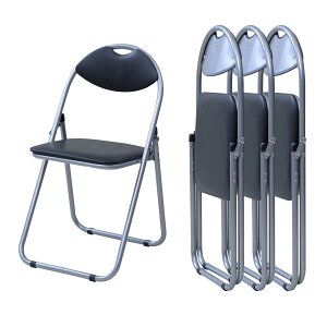 �R�P(YAMAZEN) �܂肽���݈֎q �p�C�v�֎q �y4�r�Z�b�g�z��44.5×���s47.5×����79.5cm �֎q �y�� �܂肽���݃`�F�A �����i �V���o�[/�u���b�N YZX-084P(SB)