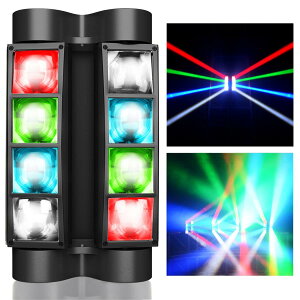 BETOPPER [rOCg 8x3W RGBW LED Ɩ fBXRCg Xe[WCg Xe[WƖ DMX512 7/13CH DJ disco light for party ]\ Px A /o//p[eB[/JIP/N