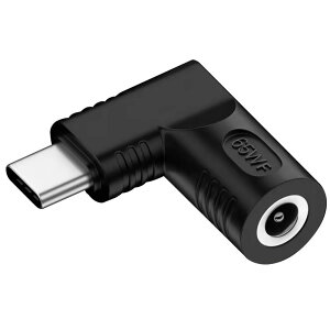 m[gp\R[dType-Cɕϊ Type-C USB PD 65WRo[^[ dϊA_v^[ 5.5×2.5mm vO Ή m[gPC [dA_v^[ gK[vO USB^CvC DCvO