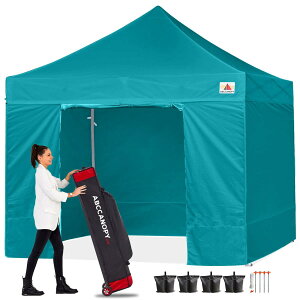ABCCANOPY �^�[�v�e���g 3mx3m 2.5mx2.5m ����4���i�T�C�h�V�[�g3�� �h�A�V�[�g1���t���j ��^�e���g 6-8�l�p �^�[�v �e���g ������ �^�[�v �Ռ� �ՔM �����^�b�`�e���g �Ă�� �e���g�^�[�v 3�i�K��