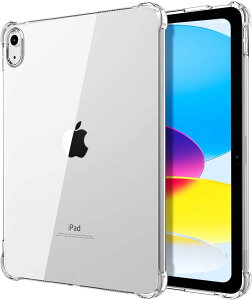 Gosento For iPad 11���� �P�[�X A16 (11�C���`�A2025���f��) iPad ��10���� (10.9�C���`�A2022���f��) �P�[�X �N�� �X�^�� �N���A ���� TPU�f�� �ی�J�o�[ (�N���A)