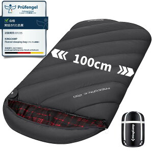 KingCamp �Q�� �V�����t �t�����l�����n �~�p �I�[���V�[�Y�� �����^ �傫���T�C�Y ��100cm 2.1KG �R���p�N�g�h�� �􂦂� sleeping bag �ЊQ �h�� �A�E�g�h�A �o�R �Ԓ��� �L�����v �Q�� �A���\
