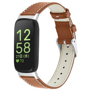 For Fitbit Inspire 3�p�o���h �{�v�� �y�� Inspire 3 ��p�݌v�ւ��x���g ���U�[�v ������ �j�����p �T�C�Y���߉� (���F)