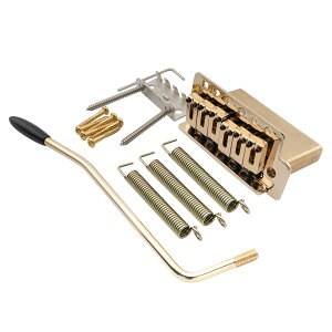 Musiclily Pro 10.5mm���_��6�_�~�߃g���������j�b�g�u���b�W 36mm �\���b�h�u���X�u���b�NSquier�X�g���g�G���L�M�^�[�p�A�S�[���h