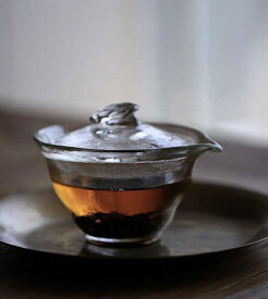 中国茶器 ガラス製 蓋碗 中国茶 台湾茶 茶葉 ウーロン茶 烏龍茶 結婚祝い 送料無料