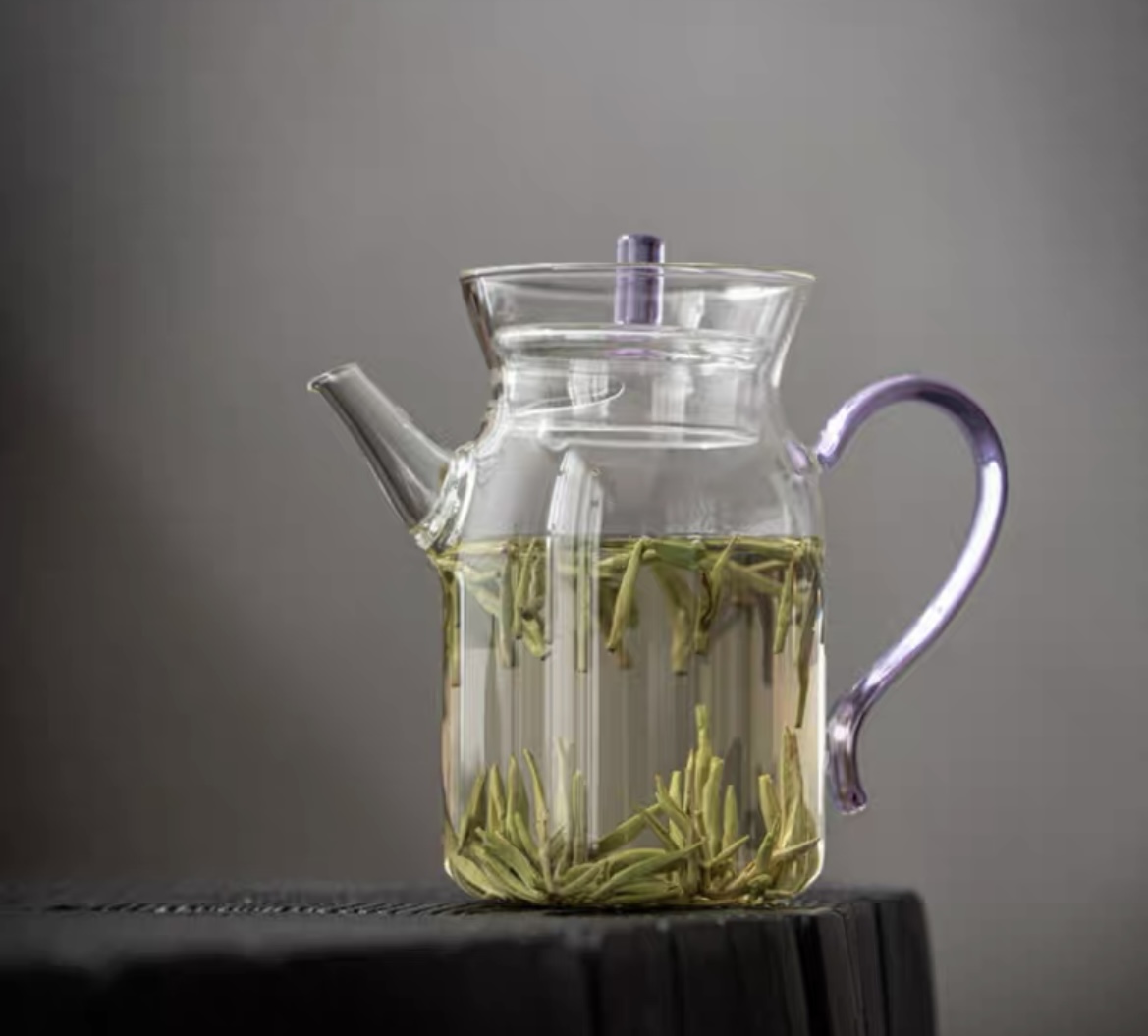 楽天市場】「新入荷」中国茶器 ガラス製 花茶壺 茶杯2個付き お得3点