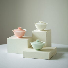中国伝統蓋碗 磁器製茶器 3色展開 中国茶 台湾茶 烏龍茶 ウーロン茶 送料無料