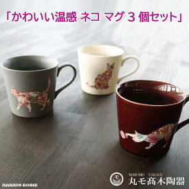 温感 マグカップ 3色セット かわいい 猫 ねこ 3個セット コーヒーカップ 温度変化 おしゃれ コップ グレース 日本製 ギフト 贈り物 プレゼント ティーカップ お洒落 大人可愛い