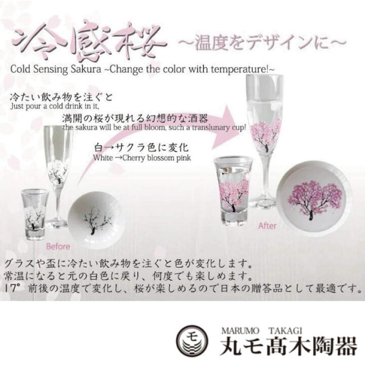 楽天市場】冷感桜/丸モ高木陶器/グラス/天開/ペアセット/正規品/温度で変化/サクラ/ガラス/酒器/おしゃれ/お花見/日本酒/冷酒/ショットグラス/ 日本製/プレゼント/ギフト : マンモスビレッジ 楽天市場】冷感桜/丸モ高木陶器/グラス/天開/ペアセット/正規品/温度で変化/サクラ/ガラス/酒器/おしゃれ/お花見/日本酒/冷酒/ショットグラス/ 日本製/プレゼント/ギフト : マンモスビレッジ