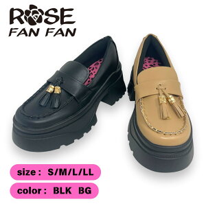 ROSE FAN FAN�@���[�Y�t�@���t�@���@���f�B�[�X�@�C�@�V���[�Y�@���ꃍ�[�t�@�[�@�^�b�Z�����[�t�@�[�@�u���b�N�@�x�[�W���@BLK�@BG�@RF703�@�V��@�g�����h