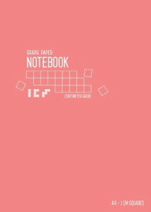 Graph Paper Notebook A4 1 cm Squares: Baby Pink, Large, Smart Design, Centimeter Grids, Numbered Pages, Composition Book Quad Ruled for Math / Handwriting Workbook for Kids