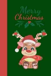 Reindeer Christmas Notebook