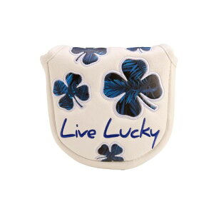 �u���b�N�N���[�o�[(Black Clover) �S���t �w�b�h�J�o�[ �A���n �}���b�g�^ �p�^�[�J�o�[ ALOHA MALLET PUTTER COVER NAVY FLOWER BCJS4AF006ML