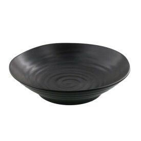 EAST table(イーストテーブル) パスタ皿・カレー皿 黒マット EAST 21cm 日本製 深皿 食洗機対応 レンジ対応 di-D1-3001-0