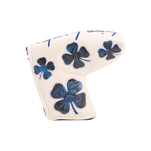 �u���b�N�N���[�o�[(Black Clover) �S���t �w�b�h�J�o�[ �A���n �u���[�h�^�p�^�[�J�o�[ ALOHA BLADE PUTTER COVER NAVY FLOWER BCJS4AF006BL
