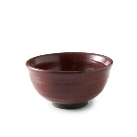 Rikizo 茶碗 クラフトライスボウル 色釉赤 直径11.4×高さ6cm 日本製 R-887219