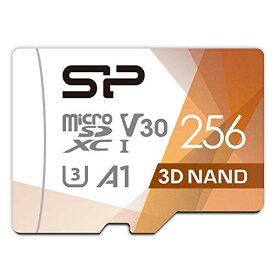 SP Silicon Power シリコンパワー microSD カード 256GB 4K対応 class10 UHS-1 U3 最大読込100MB/s 3D Nand SP256GBSTXDU3V20AB